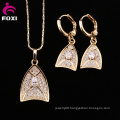 Wuzhou Foxi New Custom Fashion Charm Bridal Jewelry Set